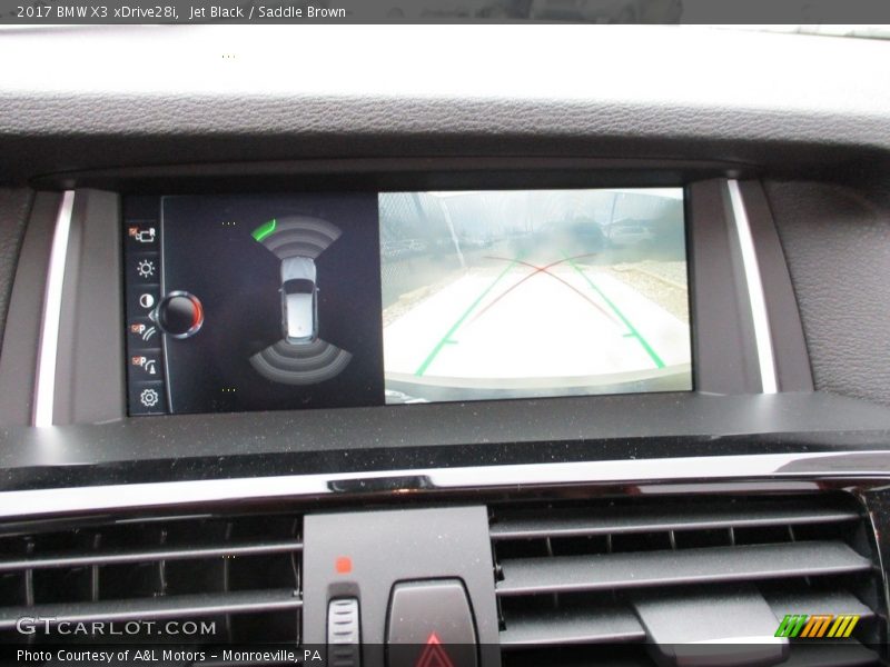 Jet Black / Saddle Brown 2017 BMW X3 xDrive28i