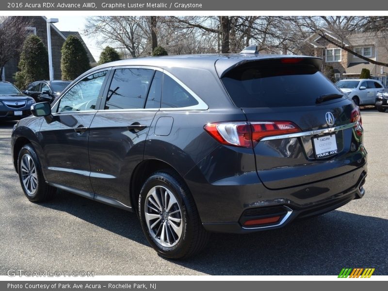 Graphite Luster Metallic / Graystone 2016 Acura RDX Advance AWD