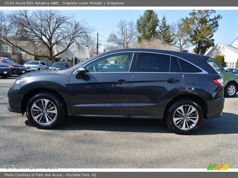 Graphite Luster Metallic / Graystone 2016 Acura RDX Advance AWD