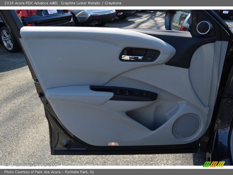Graphite Luster Metallic / Graystone 2016 Acura RDX Advance AWD