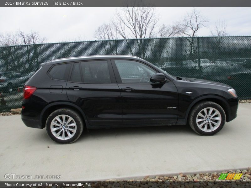 Jet Black / Black 2017 BMW X3 xDrive28i