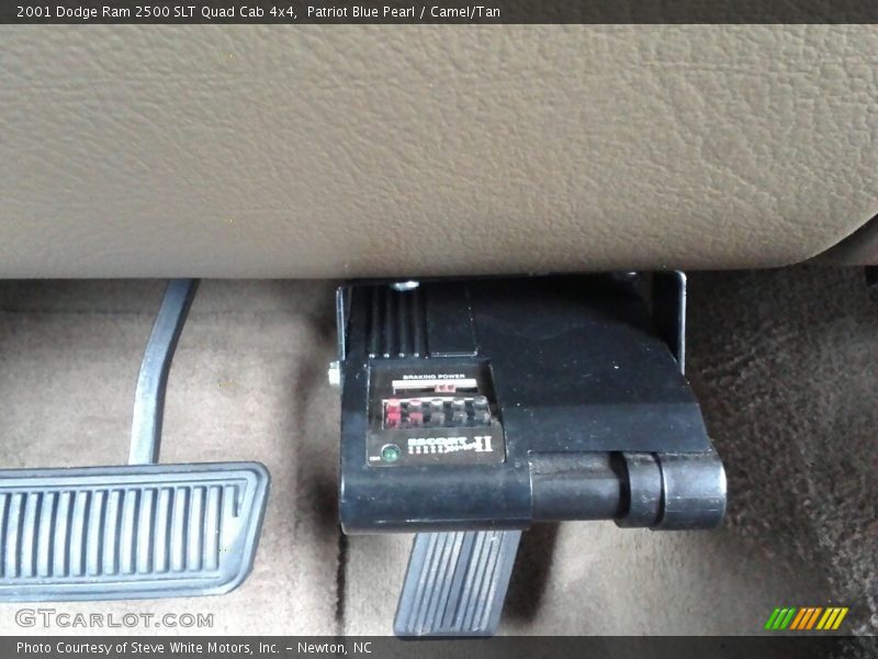 Patriot Blue Pearl / Camel/Tan 2001 Dodge Ram 2500 SLT Quad Cab 4x4