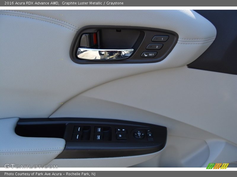 Graphite Luster Metallic / Graystone 2016 Acura RDX Advance AWD