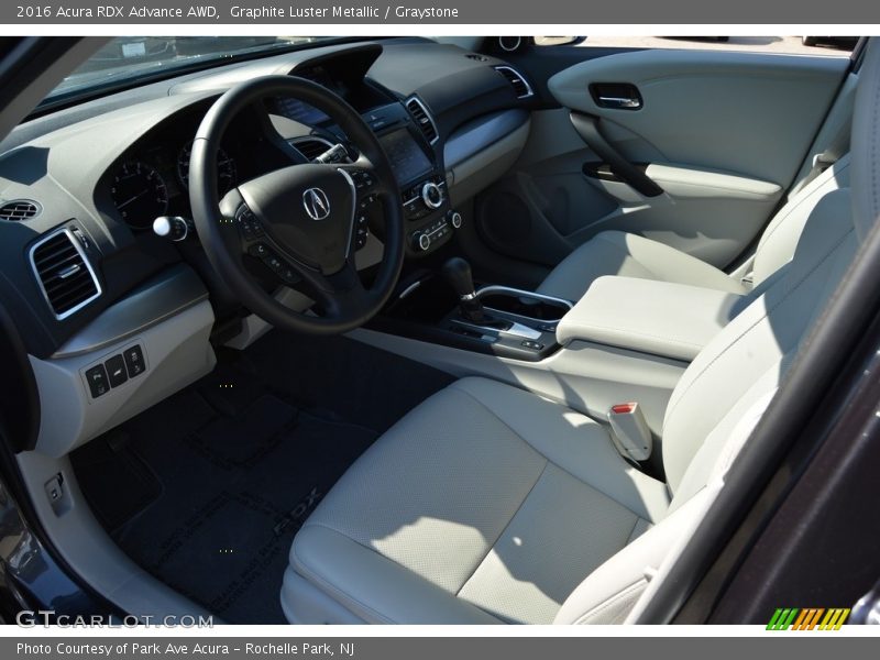 Graphite Luster Metallic / Graystone 2016 Acura RDX Advance AWD