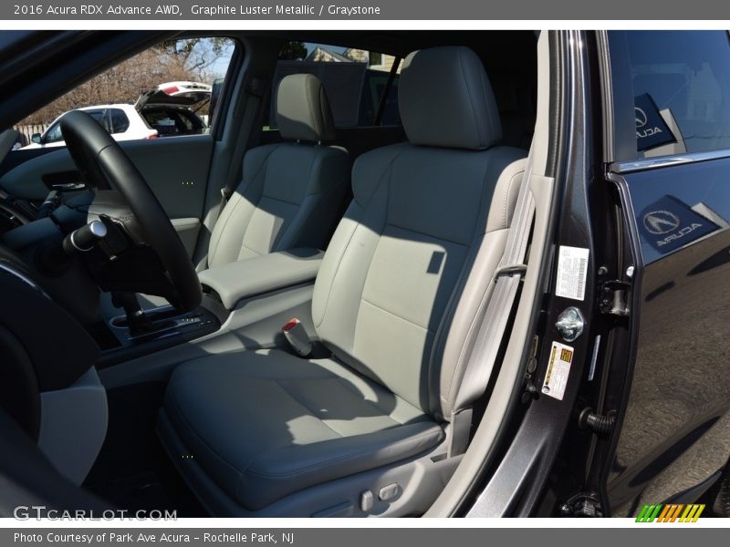 Graphite Luster Metallic / Graystone 2016 Acura RDX Advance AWD