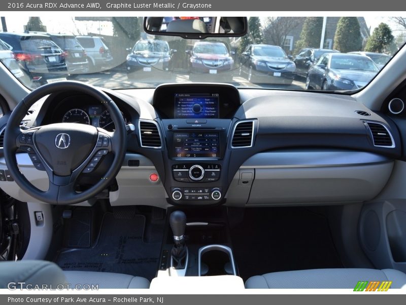 Graphite Luster Metallic / Graystone 2016 Acura RDX Advance AWD