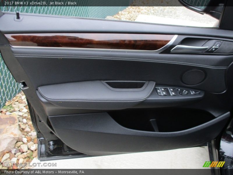 Jet Black / Black 2017 BMW X3 xDrive28i