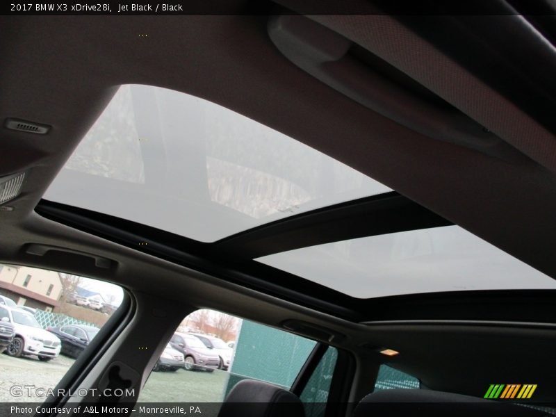 Jet Black / Black 2017 BMW X3 xDrive28i