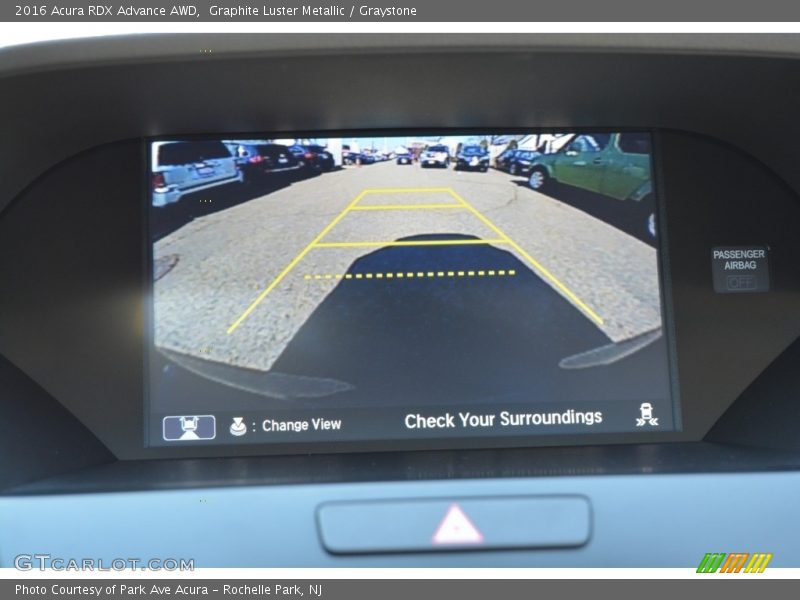 Graphite Luster Metallic / Graystone 2016 Acura RDX Advance AWD