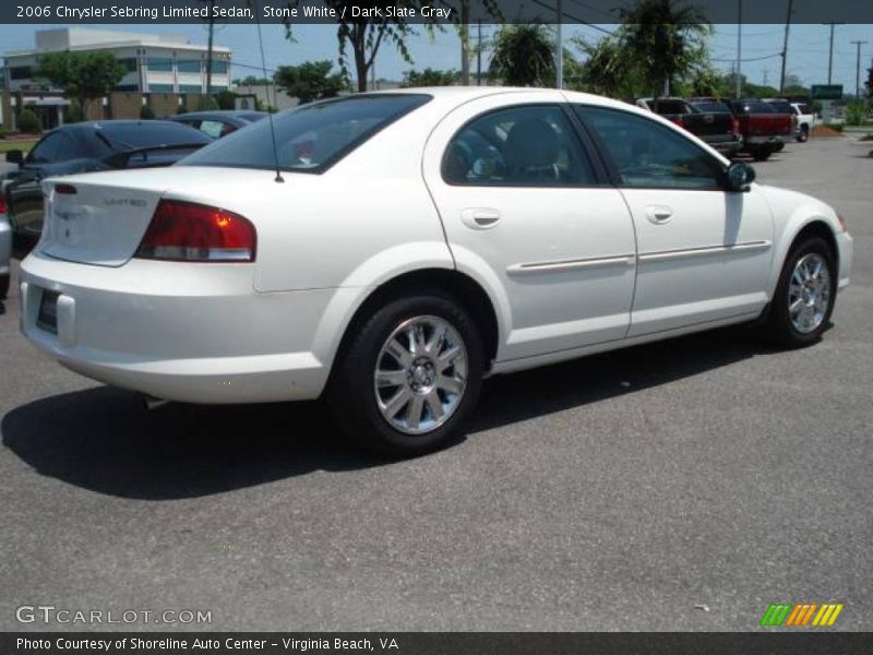 Stone White / Dark Slate Gray 2006 Chrysler Sebring Limited Sedan