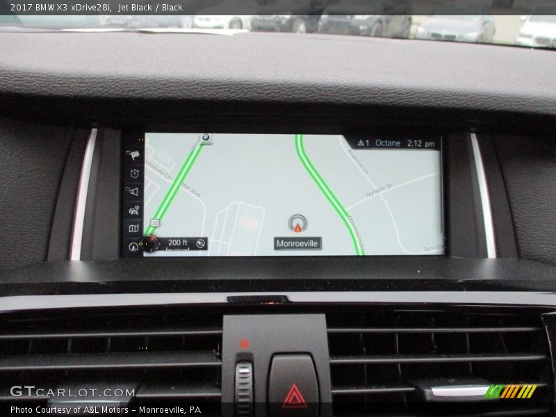 Jet Black / Black 2017 BMW X3 xDrive28i