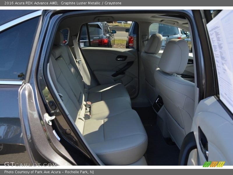 Graphite Luster Metallic / Graystone 2016 Acura RDX Advance AWD
