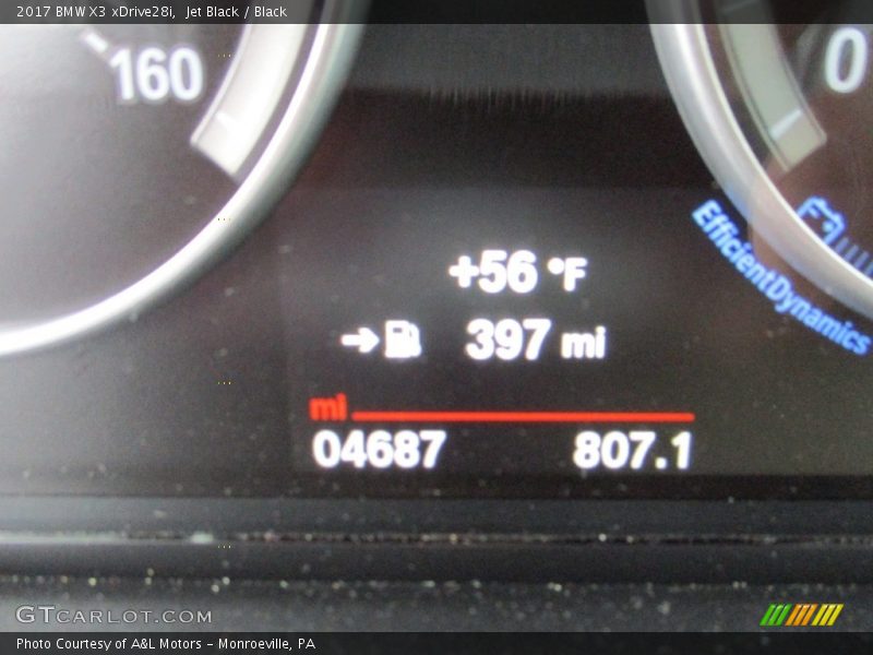 Jet Black / Black 2017 BMW X3 xDrive28i