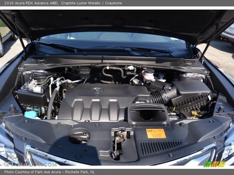 Graphite Luster Metallic / Graystone 2016 Acura RDX Advance AWD