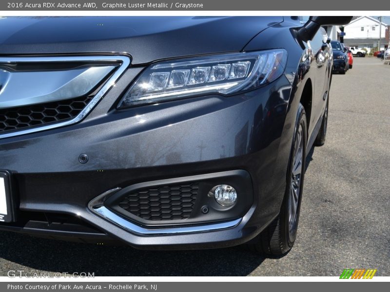 Graphite Luster Metallic / Graystone 2016 Acura RDX Advance AWD
