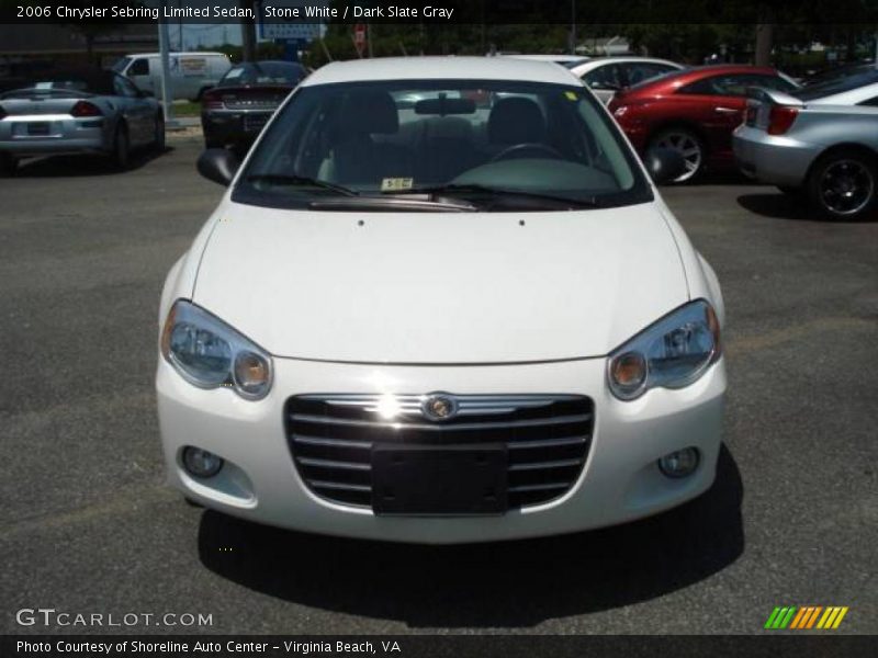 Stone White / Dark Slate Gray 2006 Chrysler Sebring Limited Sedan