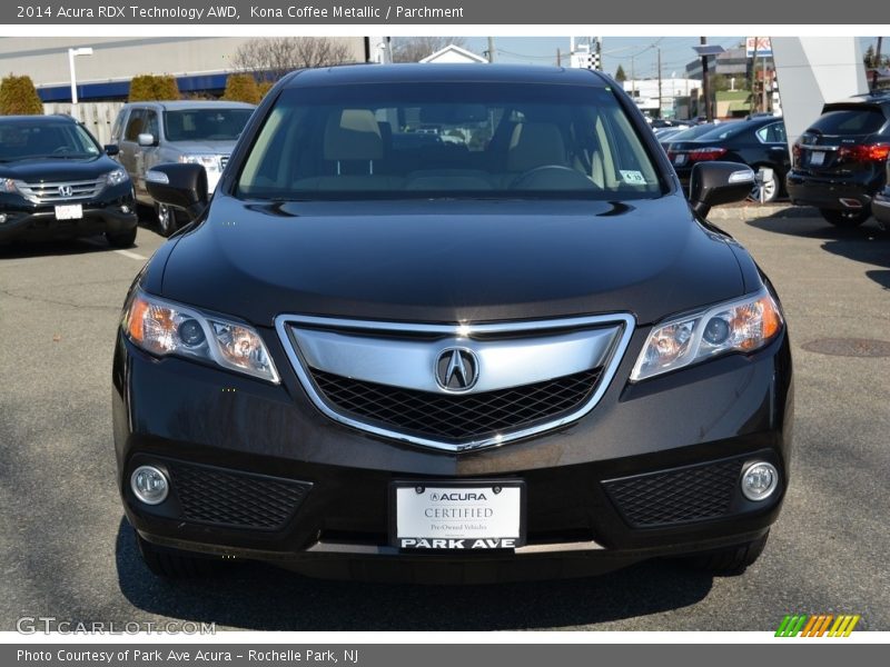 Kona Coffee Metallic / Parchment 2014 Acura RDX Technology AWD