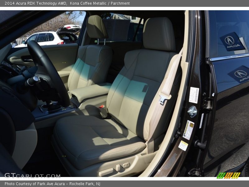 Kona Coffee Metallic / Parchment 2014 Acura RDX Technology AWD