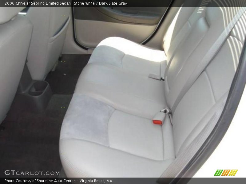 Stone White / Dark Slate Gray 2006 Chrysler Sebring Limited Sedan