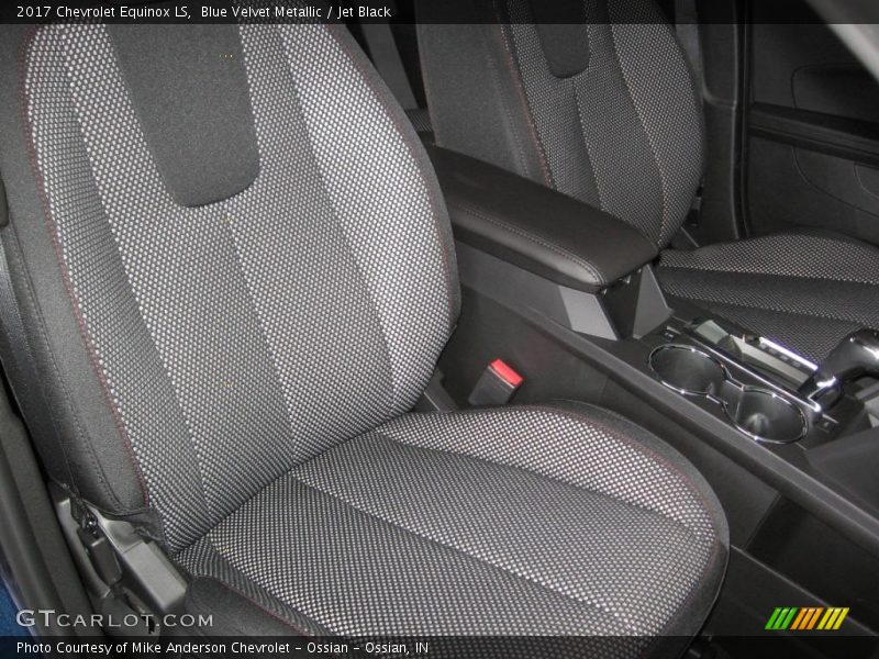 Blue Velvet Metallic / Jet Black 2017 Chevrolet Equinox LS