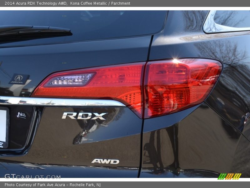 Kona Coffee Metallic / Parchment 2014 Acura RDX Technology AWD