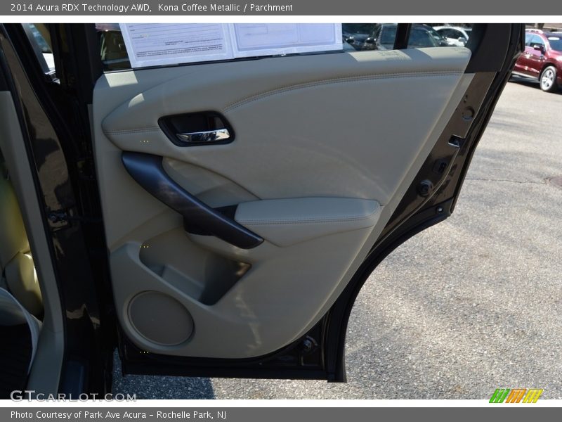 Kona Coffee Metallic / Parchment 2014 Acura RDX Technology AWD
