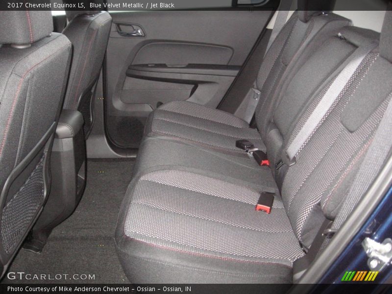 Blue Velvet Metallic / Jet Black 2017 Chevrolet Equinox LS