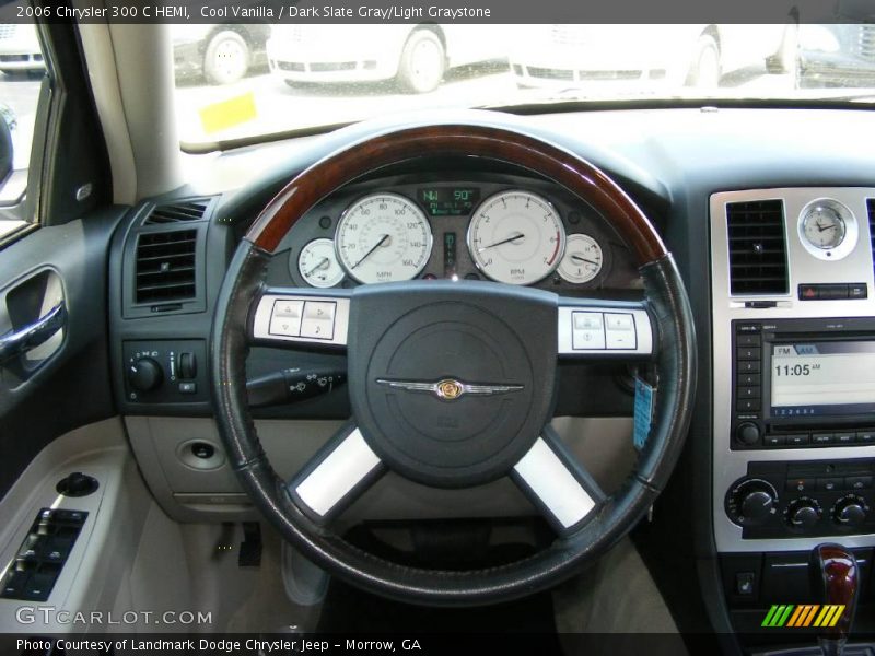 Cool Vanilla / Dark Slate Gray/Light Graystone 2006 Chrysler 300 C HEMI