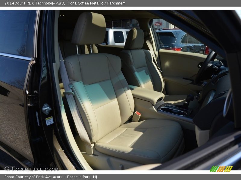 Kona Coffee Metallic / Parchment 2014 Acura RDX Technology AWD