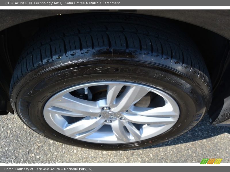 Kona Coffee Metallic / Parchment 2014 Acura RDX Technology AWD
