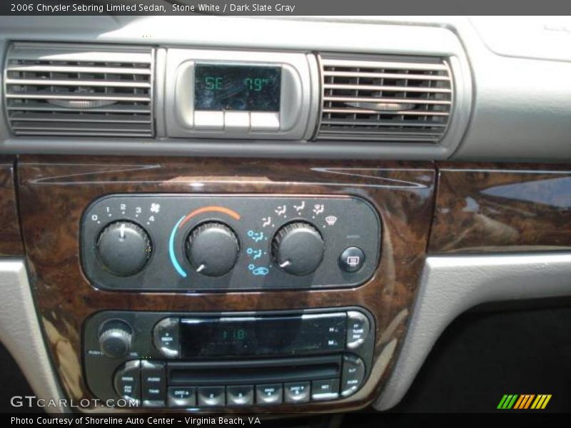 Stone White / Dark Slate Gray 2006 Chrysler Sebring Limited Sedan