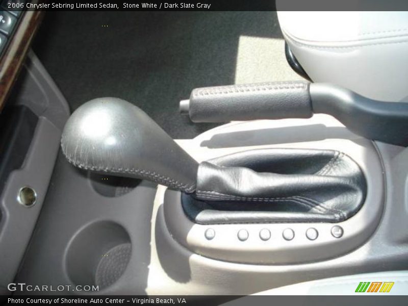 Stone White / Dark Slate Gray 2006 Chrysler Sebring Limited Sedan