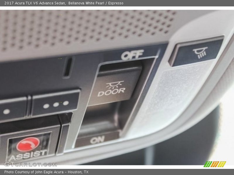 Bellanova White Pearl / Espresso 2017 Acura TLX V6 Advance Sedan