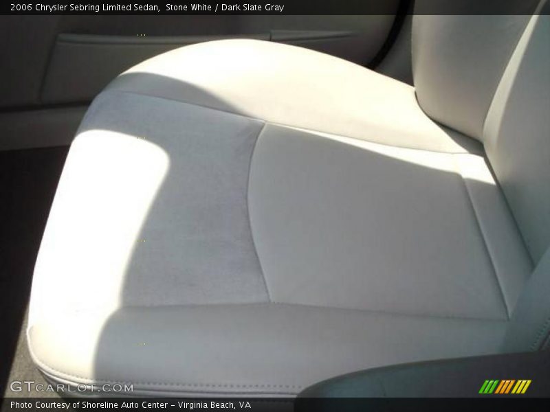 Stone White / Dark Slate Gray 2006 Chrysler Sebring Limited Sedan