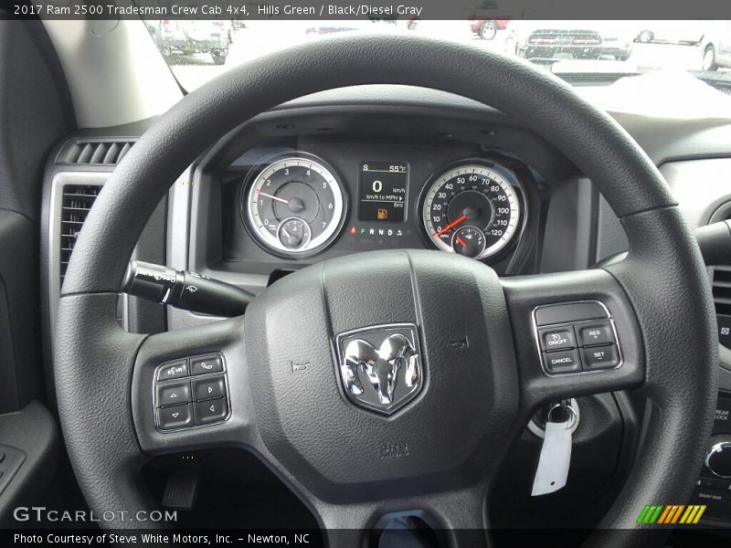  2017 2500 Tradesman Crew Cab 4x4 Steering Wheel