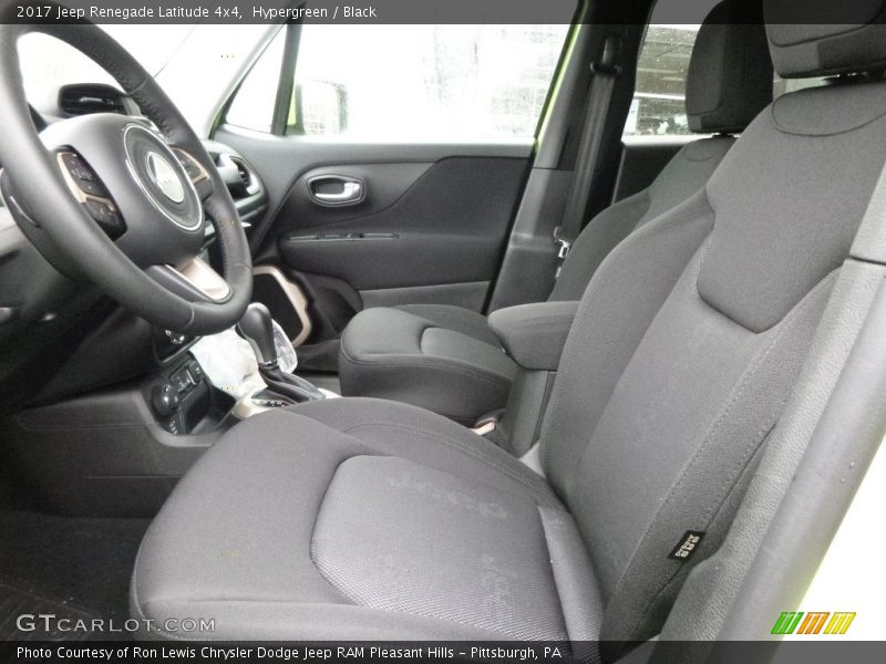Hypergreen / Black 2017 Jeep Renegade Latitude 4x4