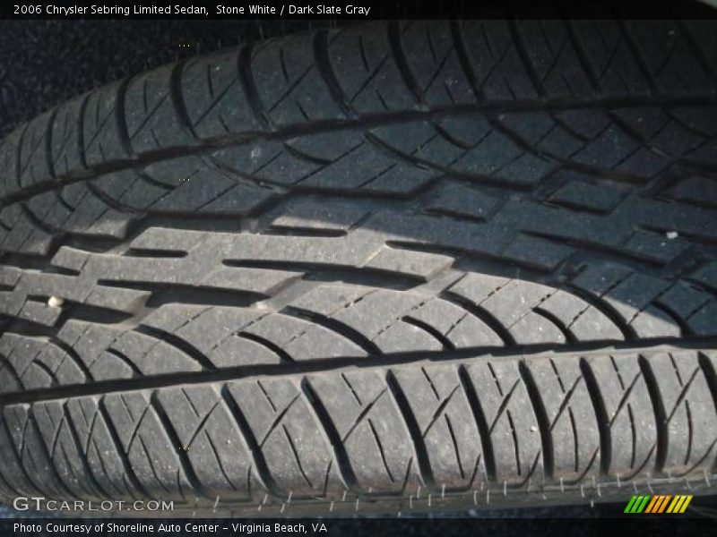 Stone White / Dark Slate Gray 2006 Chrysler Sebring Limited Sedan