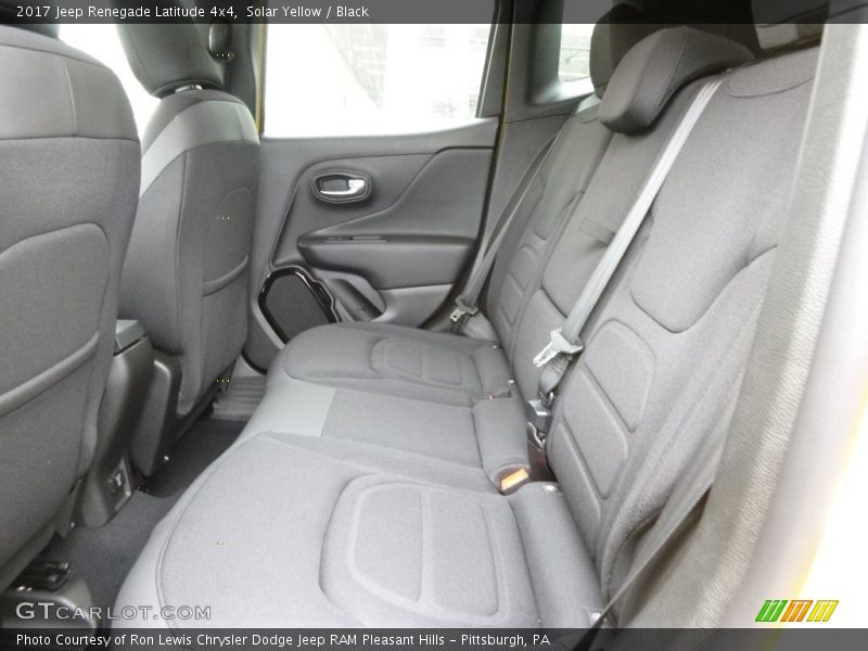 Solar Yellow / Black 2017 Jeep Renegade Latitude 4x4