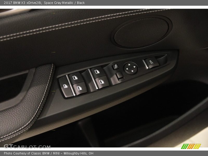 Space Gray Metallic / Black 2017 BMW X3 xDrive28i