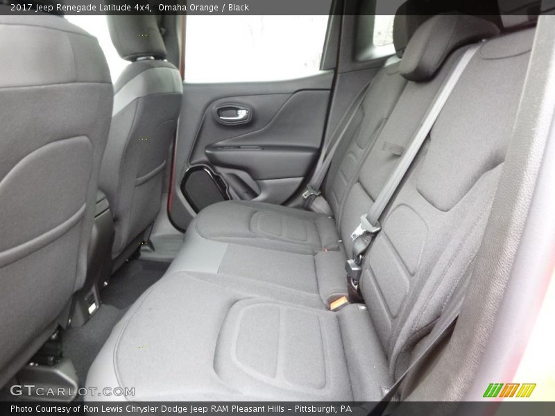 Omaha Orange / Black 2017 Jeep Renegade Latitude 4x4
