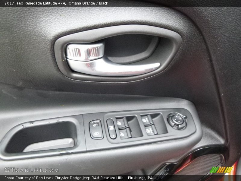 Omaha Orange / Black 2017 Jeep Renegade Latitude 4x4