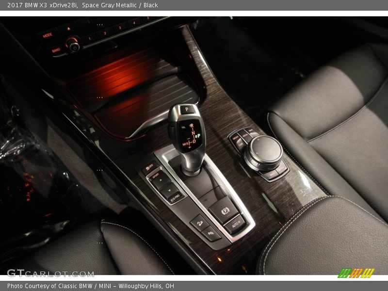 Space Gray Metallic / Black 2017 BMW X3 xDrive28i