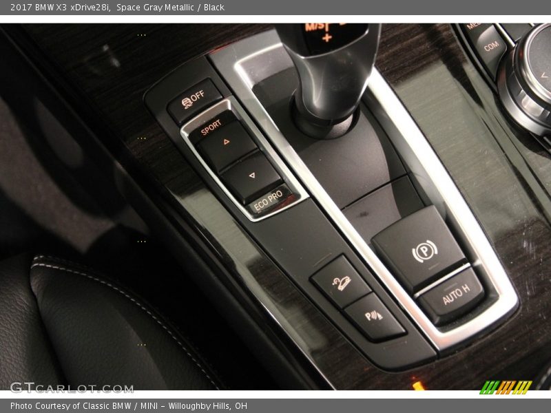 Space Gray Metallic / Black 2017 BMW X3 xDrive28i