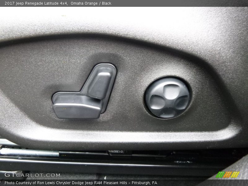 Omaha Orange / Black 2017 Jeep Renegade Latitude 4x4
