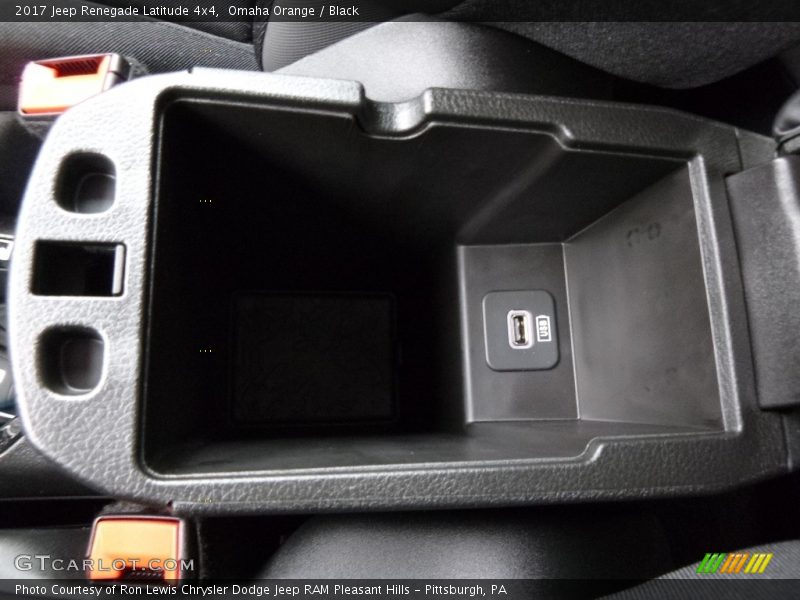 Omaha Orange / Black 2017 Jeep Renegade Latitude 4x4