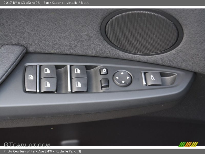 Black Sapphire Metallic / Black 2017 BMW X3 xDrive28i