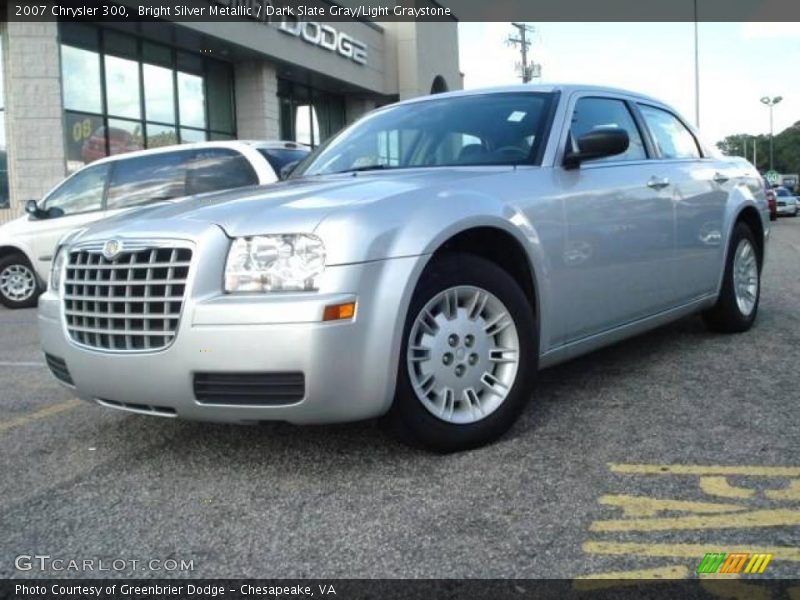 Bright Silver Metallic / Dark Slate Gray/Light Graystone 2007 Chrysler 300