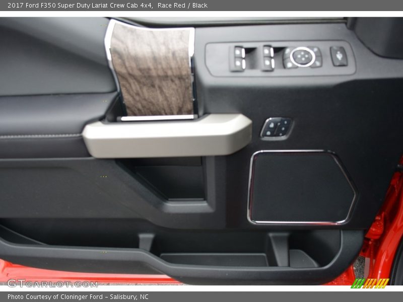 Race Red / Black 2017 Ford F350 Super Duty Lariat Crew Cab 4x4