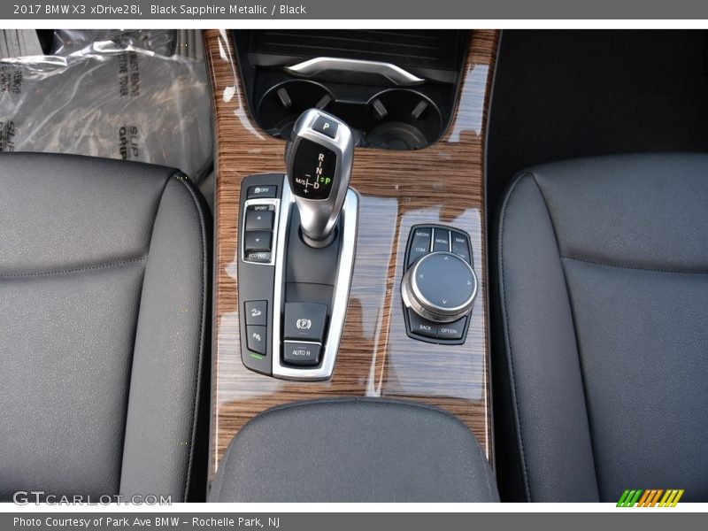 Black Sapphire Metallic / Black 2017 BMW X3 xDrive28i