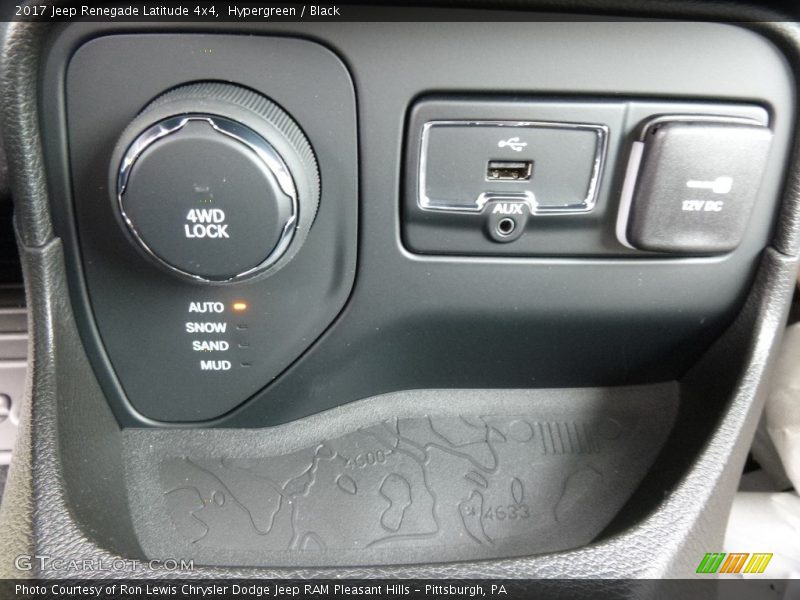 Hypergreen / Black 2017 Jeep Renegade Latitude 4x4